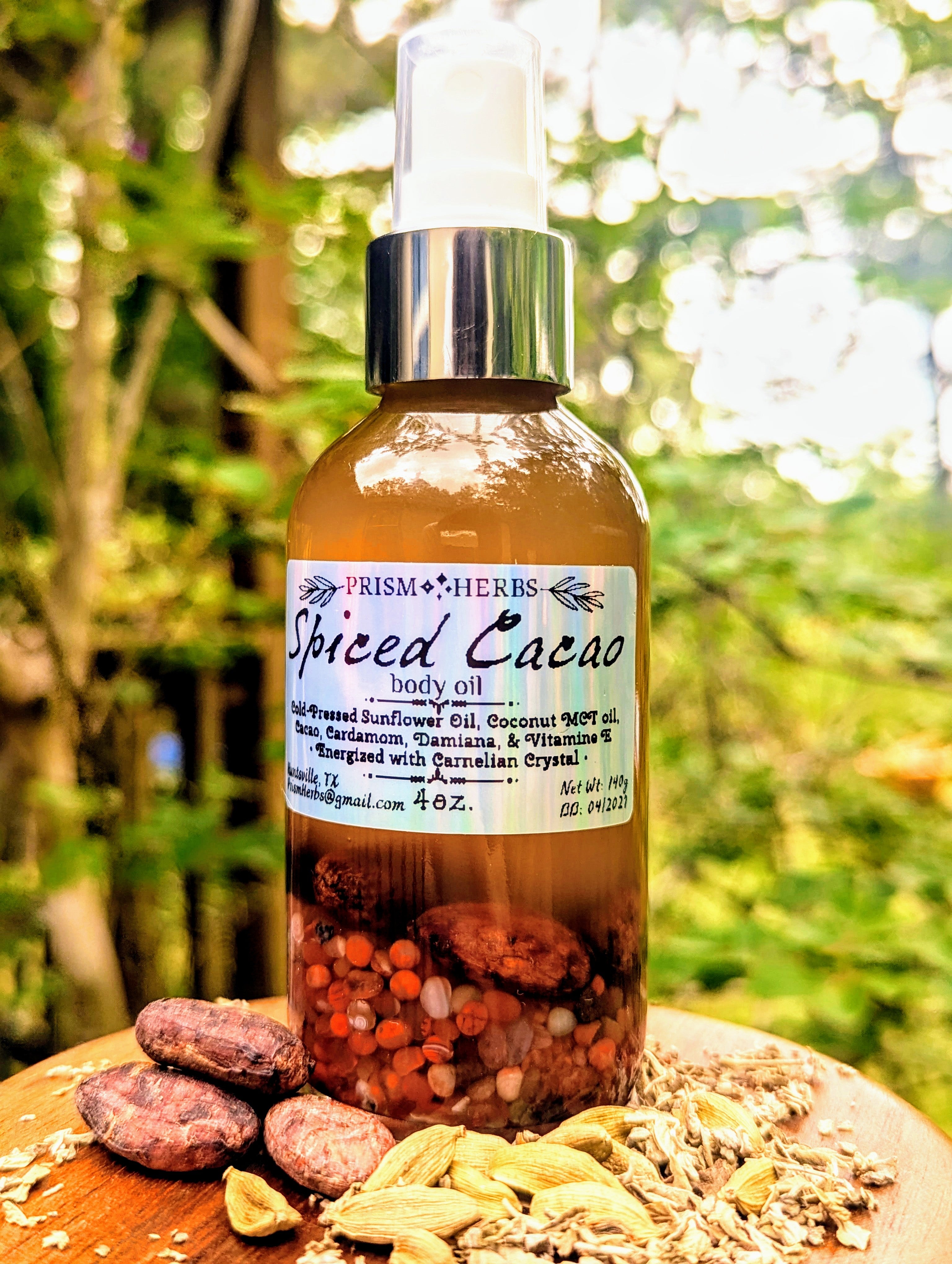 Spiced Cacao Body Oil